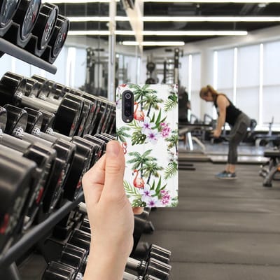 Xiaomi Mi 9 Hoesje maken Flamingo Palms