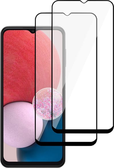 2x Screenprotector geschikt voor Samsung A13 4G – Full Screen Protector Tempered Glass
