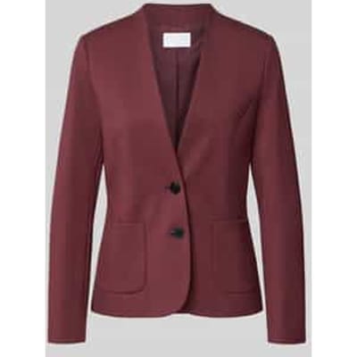 Regular fit kort colbert van viscosemix