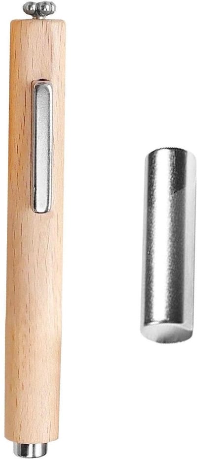 Dailygoods- Magnetische Sticks - 2 Stuks - Multifunctionele Nail Art Accessoires - Cat Eye Effect - Houten/Metalen Handvat - Sterk en Duurzaam - Nail Art Tools