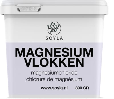 Magnesium vlokken - Magnesium Chloride - 800 gram - Herkomst Nederland