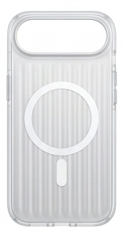 Mastersøn iPhone 17 Air Hoesje MagSafe Thin Design - Zilver - Geschikt voor MagSafe