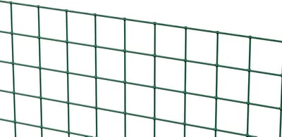 614515 Draadpaneel voor Schutting - Groen | 127 x 127 mm Maas | Hoogte 100 cm | Lengte 5 m