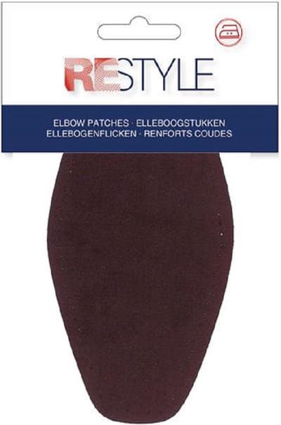 ReStyle Elleboogstukken 18,5 cm x 9,5 cm opstrijkbaar - Kleur 763 Bordeaux
