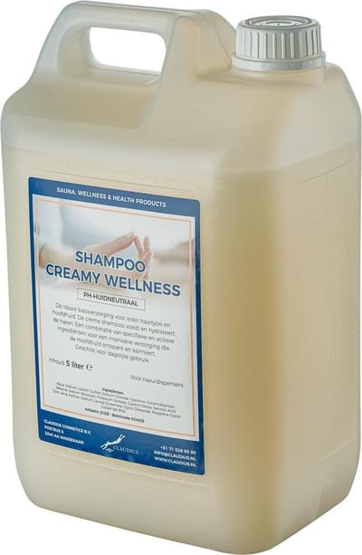 Shampoo Creamy Wellness - 5 Liter - Navulling - Haarverzorging