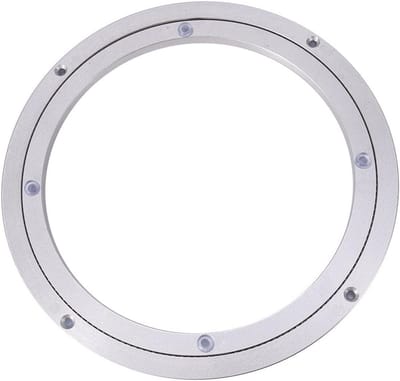 Zware Aluminium Turntable Lager voor Tafels - 10 Inch Draaitafel voor Decoratie en Apparatuur