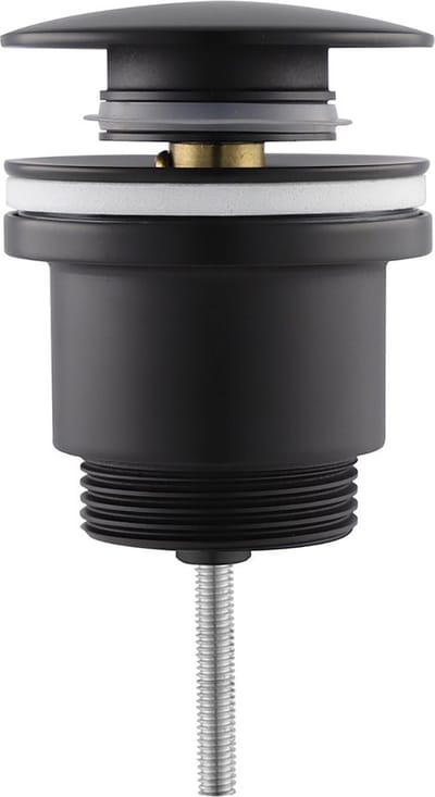 Clickwaste Afvoerplug - Leoni Clis - Messing - Mat Zwart