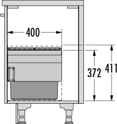 Hailo Cargo Aqua - 28 Liter