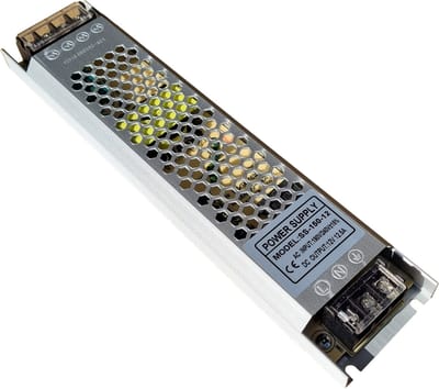 LED driver 12 Volt DC - 12.5A | 150 Watt | plat/slank/dun 235 x 53 x 22mm | IP20 - binnenshuis