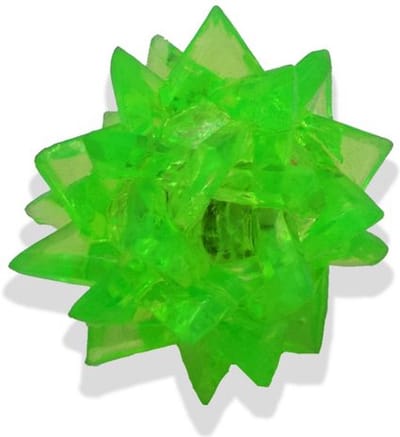 Flashing Crystal Ball voor sensorisch spel - set van 3 - diameter 6 cm