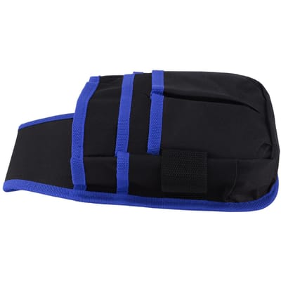 Gereedschapsheuptas Heavy Duty Oxford Doek Heupgereedschapstas voor Elektricien Technicus Elektrisch black