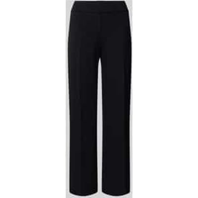 Stoffen broek met bandplooien model 'NANETTE'