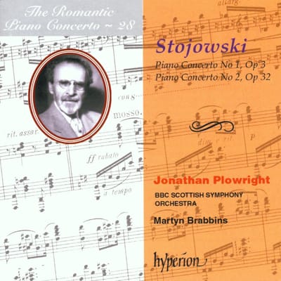 Jonothan Plowright, BBC Scottish Symphony Orchestra, Martyn Brabbins - Stojowski: Romantic Piano Concerto Vol.28 (CD)