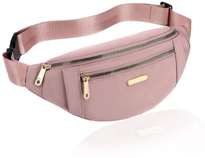 Heuptas - Reisportemonnee - Moneybelt - fanny pack - Heren en Dames Fanny Pack - Travel - Outdoor - Wandel - Sport - Telefoon Tas - Roze - Fashion Favorite