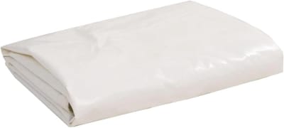 Afdekzeil PVC - Beschermhoes - Buiten beschermen - UV en schimmelbestendig - 5 x 6 meter - Wit