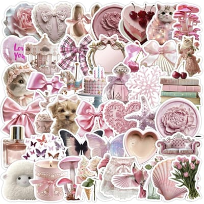 1050 Stuks Roze Ins Stijl Cartoon Creatieve Graffiti Stickers Diy Waterbeker Skateboard Laptop Koffer Waterdichte Decal Kinderspeelgoed