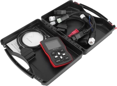 Motor Diagnose Tool - Foutcode Lezer - Voertuig Onderhoud - Real-time Data Stream - 2.4 Inch Kleurenscherm - Zwart