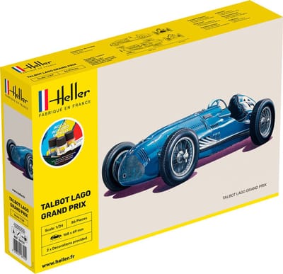 Heller Modelbouwpakket Militaire voertuigen - 56721 Talbot Grand Prix - Starter Kit Plastic - 1:24 - Modelbouw