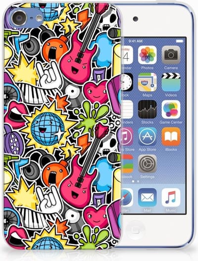 Apple iPod Touch 5 | 6 Silicone Back Cover Punk Rock