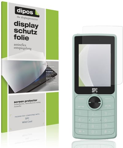 dipos – 4x Matte Beschermfolie geschikt voor SPC Wild Cool | Krasbestendige & antireflecterende Screenprotector Ultra-Thin