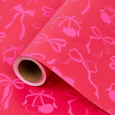 Recyclabel Cadeaupapier Rol met Sterrenpatroon voor Feestdagen, Verjaardagen en Bruiloften - 43cm x 10m