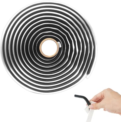 Cosensi- Butylkoord 9.5mm - Zelfklevende Tape - Voor Auto Koplampen - Raam/Deuren - 4m - Waterdicht/Schokbestendig - Afdichtkoord