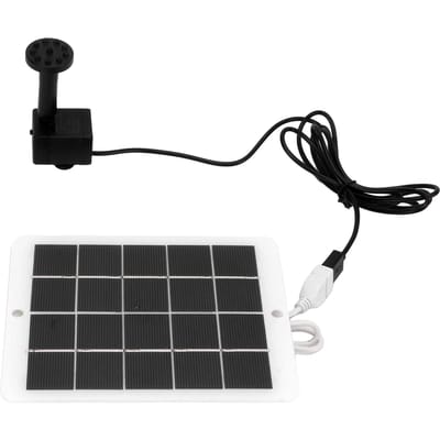 3W 5V Zonne Waterfontein Pomp 120L H Landschap Tuin Zonne Waterpomp voor Buiten Vijver