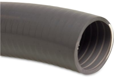 Profec zwembadslang PVC 34 mm x 40 mm – type Poolflex – 5 bar – grijs – per meter (aaneengesloten geleverd)
