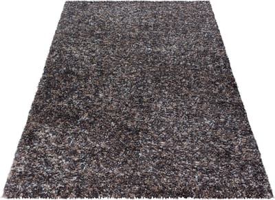 Hoogpolig vloerkleed Enjoy - taupe - 80x250 cm