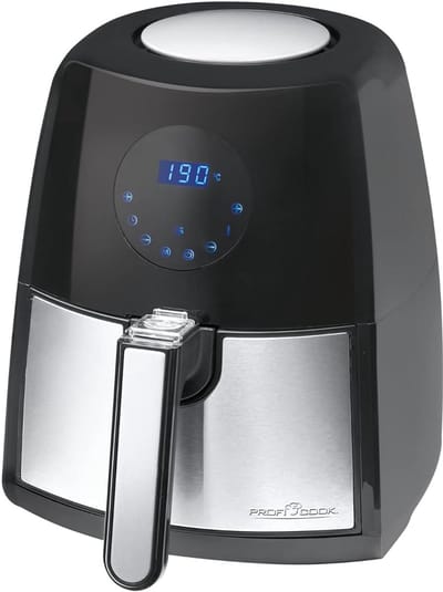Hot air fryer 2.5 liter - 7 programma's - LED-display - 1500 W