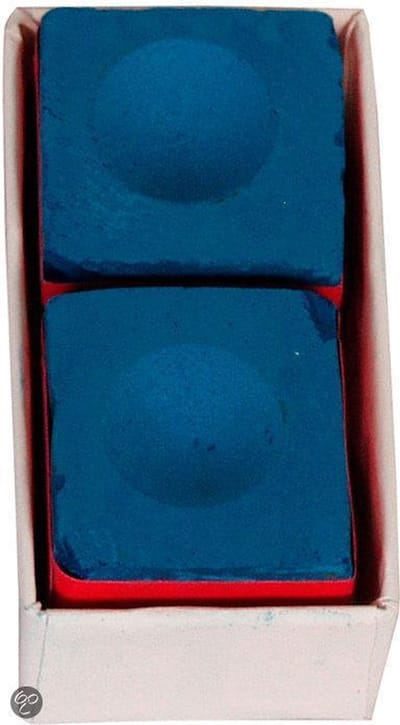 Triangle biljart krijt blauw (2st.)