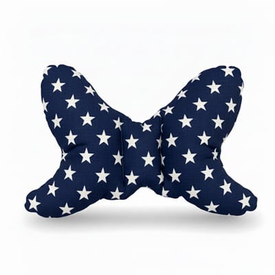 BabyUniverse - Baby Sierkussen - Antiwiebelen - Granat Sterren