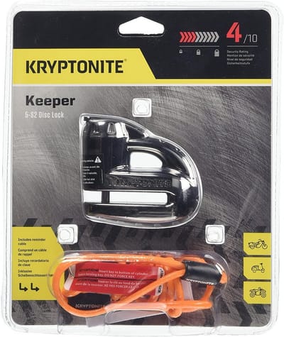 Stevige Schijfremslot met Kabel voor Optimale Fietsbeveiliging