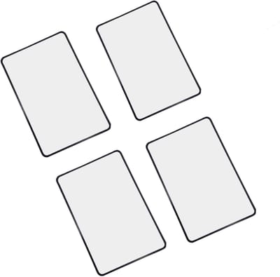 Side Magnifier - 4 Stuks - Leesloep voor Ouderen - Boeken - Sieraden - Kaarten (18 x 12 cm)