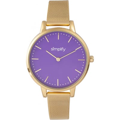 Vereenvoudig het 5800 mesh armbandhorloge