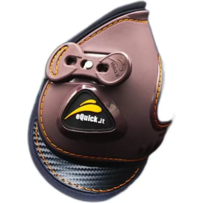 Elastische paardenvetlock met knoopsluiting eQuick eUp mini