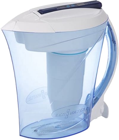 ZeroWater Waterfilterkan 2.4 Liter - Inclusief 1 Filter en TDS meter - 5-traps Waterfilter systeem- Filtert PFOA, PFOS, lood, chroom, kwik en chloor