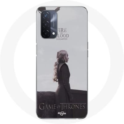 Coque - Maniacase - Oppo A93 5G - Noir - Souple - Game of Thrones