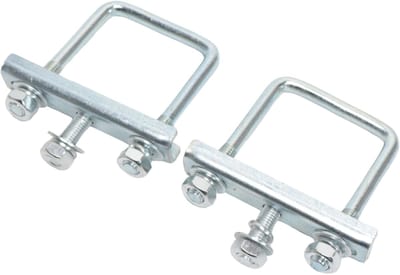 disselklemmen voor neuswielklem vierkant (48 mm) voor koker 60mm ( 2 stuks)