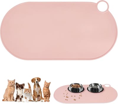 Waterdichte Antislip Voermat voor Honden en Katten - Siliconen Voerbakonderlegger - Makkelijk Schoon