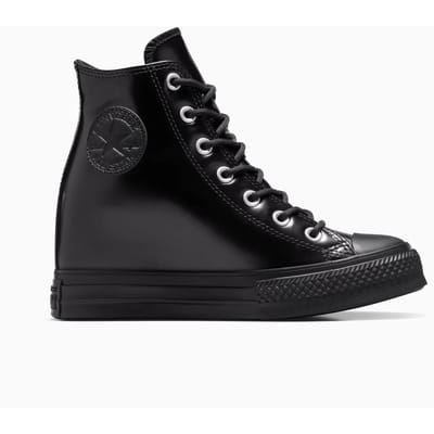 Leren damesschoenen Converse Chuck Taylor All Star Platform