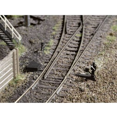 Auhagen 41618 H0 6 wissellantaarns - dummy's* Dummy, Bouwpakket