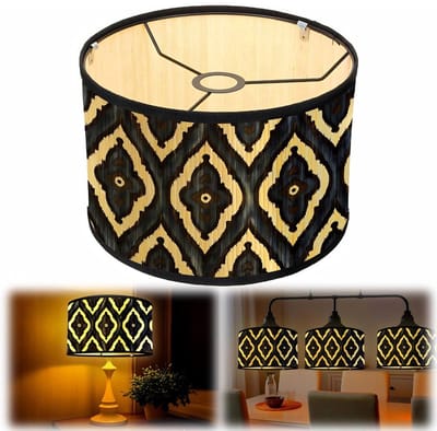 KAD® Lampenkap - Lampenkap Voor Staande Lamp - Lampenkap 50 cm - Multikleur - ‎30cm x 30cm x 20cm