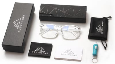 Southland Computerbril Op Sterkte +1.5 - Blauw Licht Bril - Blauw Licht Filter Bril - Blue Light Glasses - Beeldschermbril - Blue Light Filter Bril