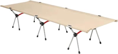 Opvouwbaar Campingbed - Vouwbed Lichtgewicht - Buiten Ontspannen - Stabiele Driehoek Structuur - 54 x 18 x 17 cm - Khaki