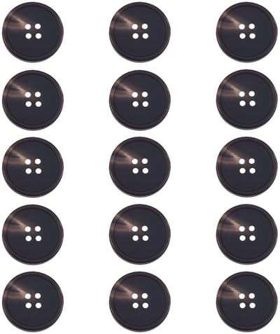 Knopen voor Gebreide jas om te Knutselen en Aan te Naaien (Bruin 20 mm)