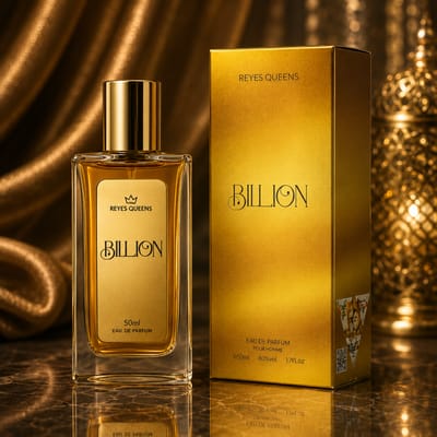 Reyes Queens- Miljardair 50ml. Herenparfum met een intens en fris aroma, gebalanceerde noten die elegantie en moderniteit verbinden
