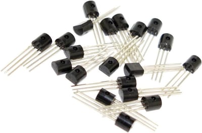 NPN Transistors - Componenten - Elektronica projecten - Veelzijdige schakelaar - 100 stuks - Niet van toepassing