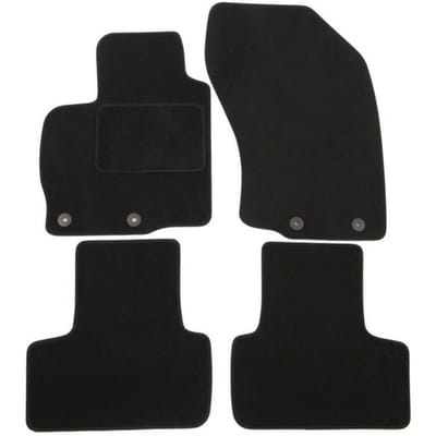 Vloermatten - Mitsubishi - ASX 2010-2019 - Zwart velours - Nauwkeurige pasvorm - Antislip
