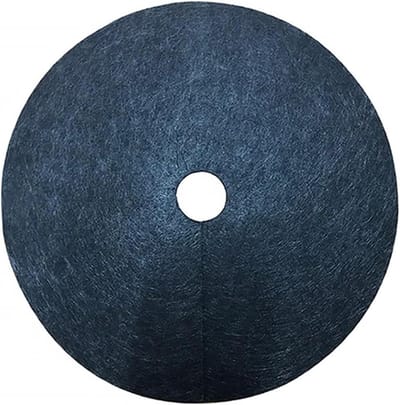 Fruitboom Mulch - Beschermmat - Onkruid Vrij - Ademend Materiaal - 72 cm - Zwart
